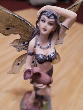 Pacific Giftware Aquarius Water Elemental Fairy Statue Figurine 6.25"